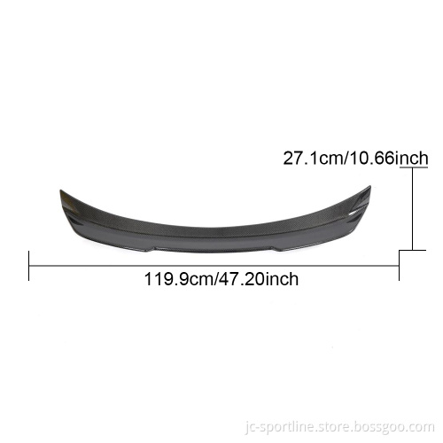 Carbon Fiber Car Trunk Spoiler for Lexus XE30 IS250 IS300 IS350 Sedan 2014-2020